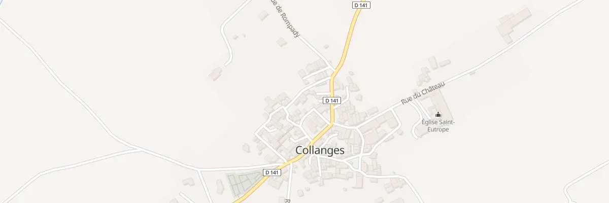 Plan du 5029 Rue du Cornador à Collanges