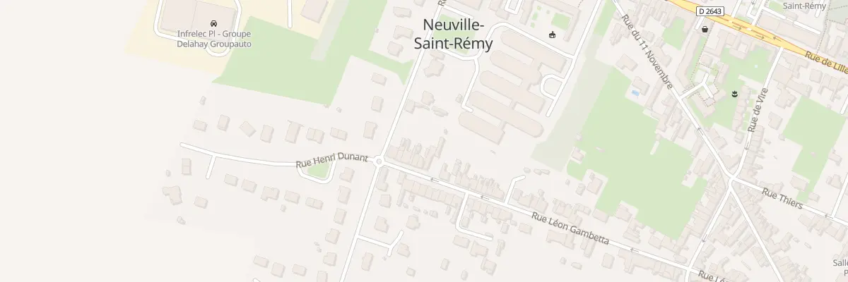 Plan du 80 Rue Gambetta à Neuville-Saint-Rémy
