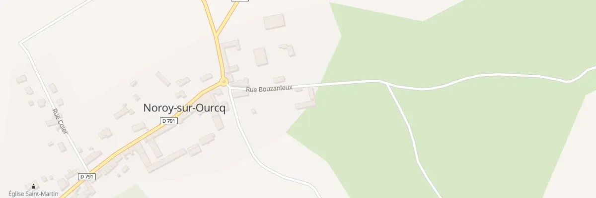 Plan du 9 Rue Bouzanleux à Noroy-sur-Ourcq