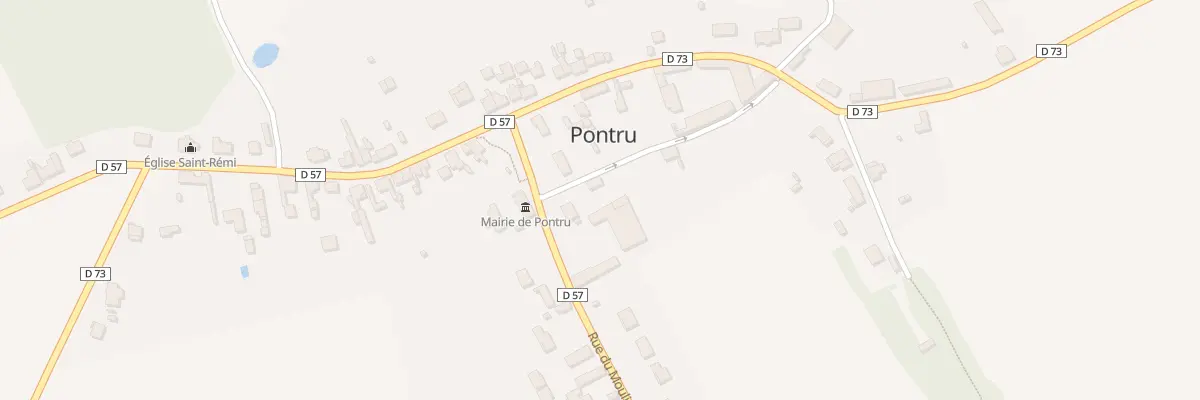 Plan du 2 Rle des Courtisans à Pontru