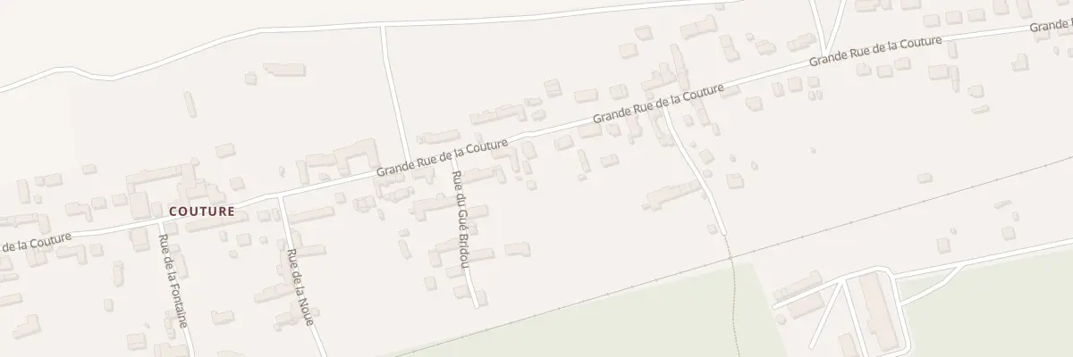 Plan du 57 Gr Grande Rue de Couture aux Ormes-sur-Voulzie
