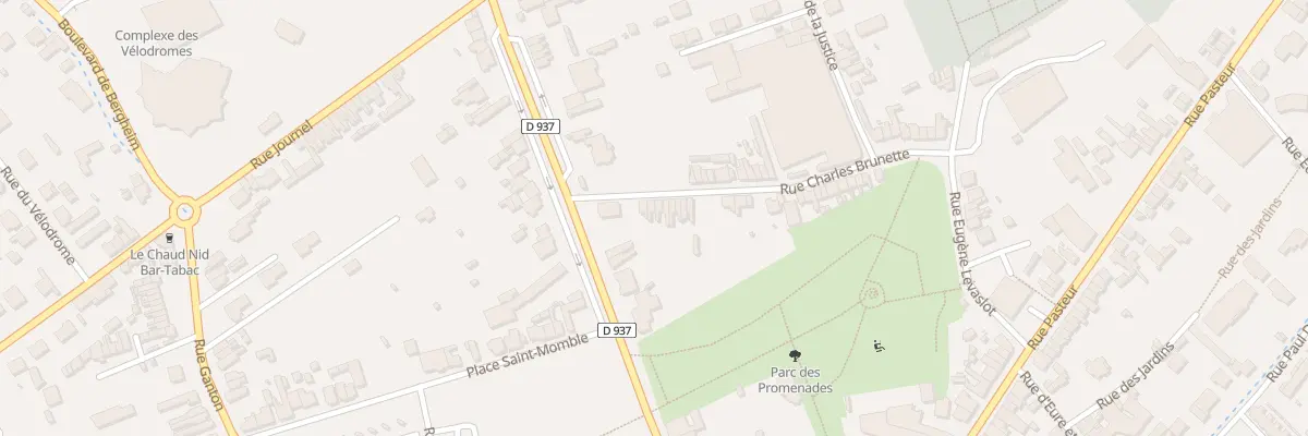 Plan du 6 Rue Charles Brunette à Chauny