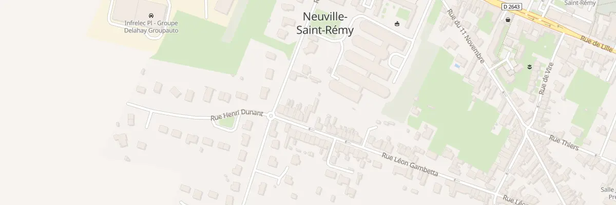 Plan du 78 Rue Gambetta à Neuville-Saint-Rémy