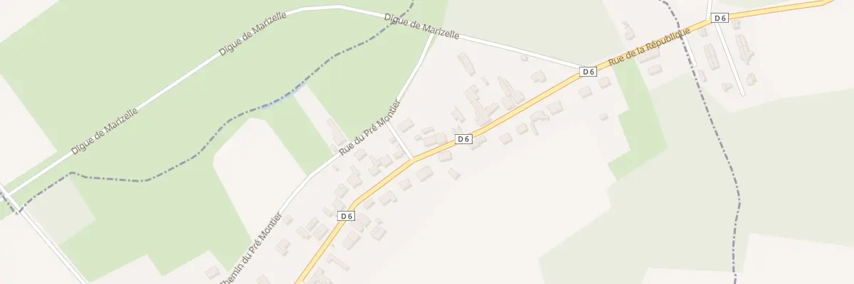 Plan du 19 Rue de la République à Bichancourt