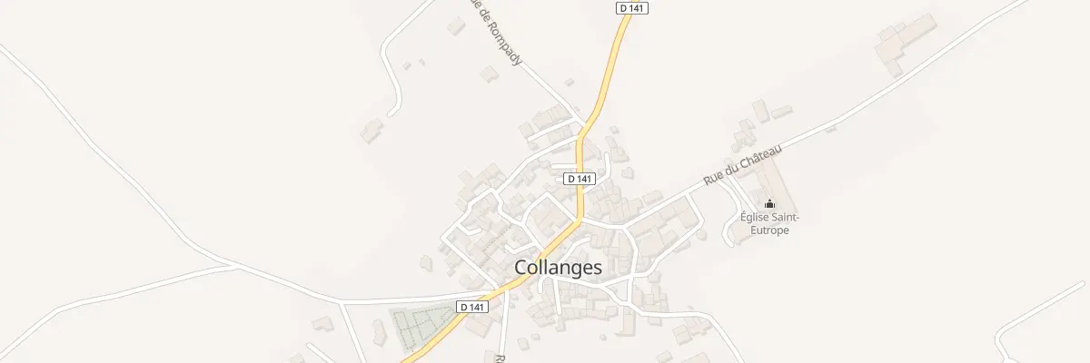 Plan du 5104 Grand Rue à Collanges