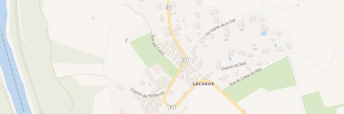 Plan du 34 Rue des Cours Lachaux à Vic-le-Comte