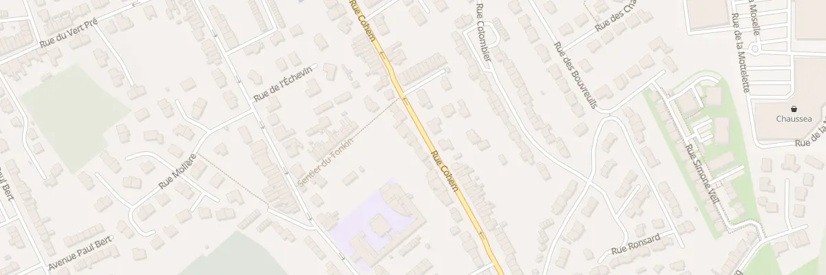 Plan du 121 Rue de Cohem à Lys-lez-Lannoy