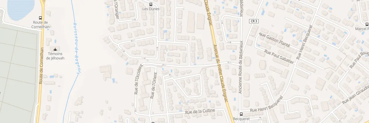 Plan du 506 Rue des Dunes à Béziers