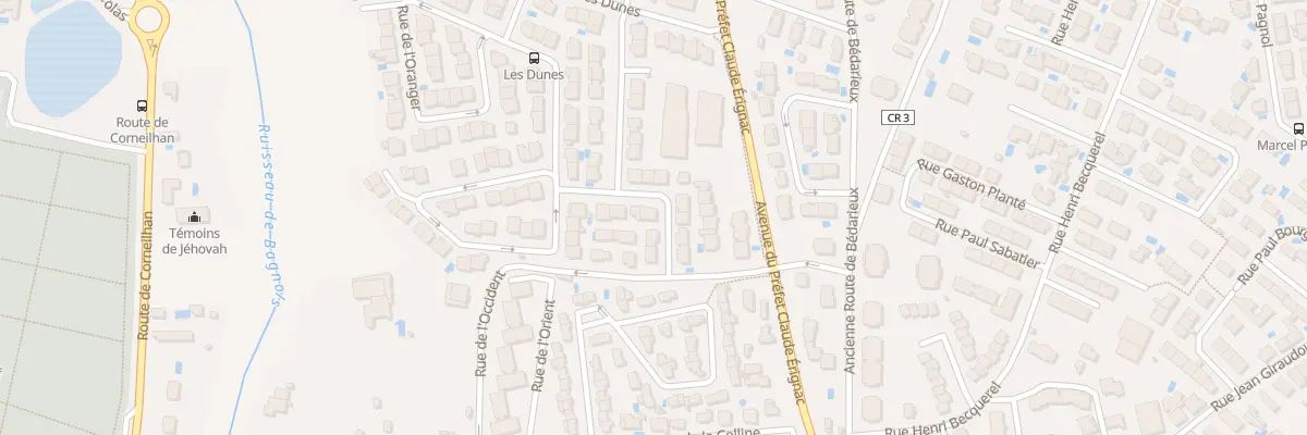 Plan du 432 Rue des Dunes à Béziers