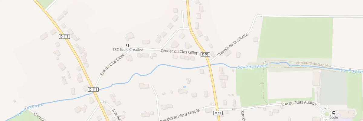 Plan du 5000 Le Clos Gillet à Choisy-en-Brie
