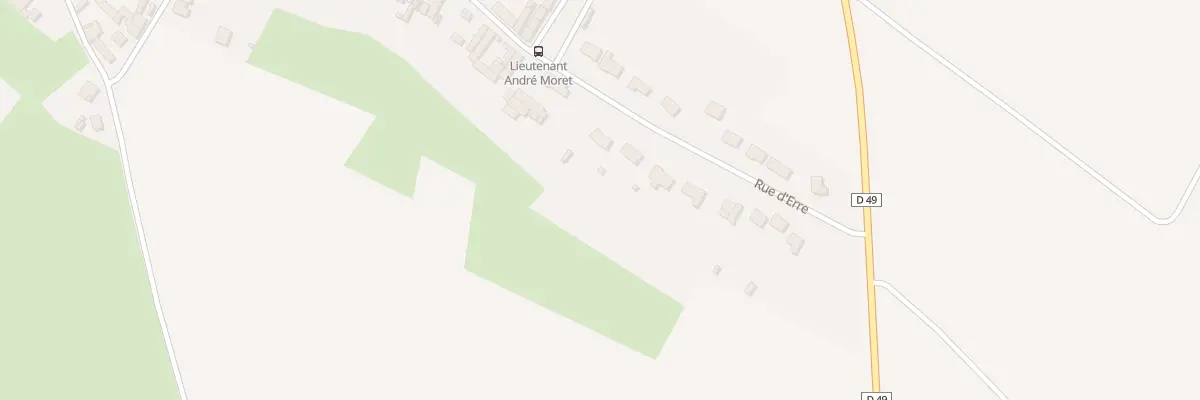Plan du 15 Rue d’Erre à Blécourt