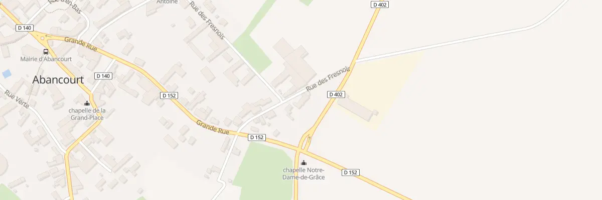 Plan du 10 Rue des Fresnois à Abancourt