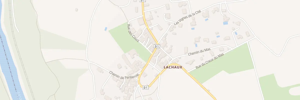 Plan du 16 Rue des Cours Lachaux à Vic-le-Comte