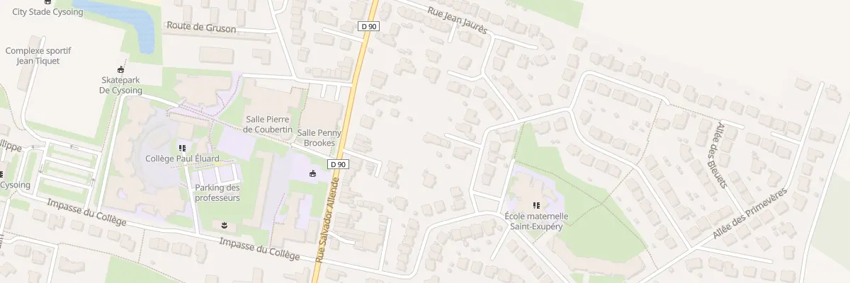 Plan du 564 Rue du Général de Gaulle à Cysoing