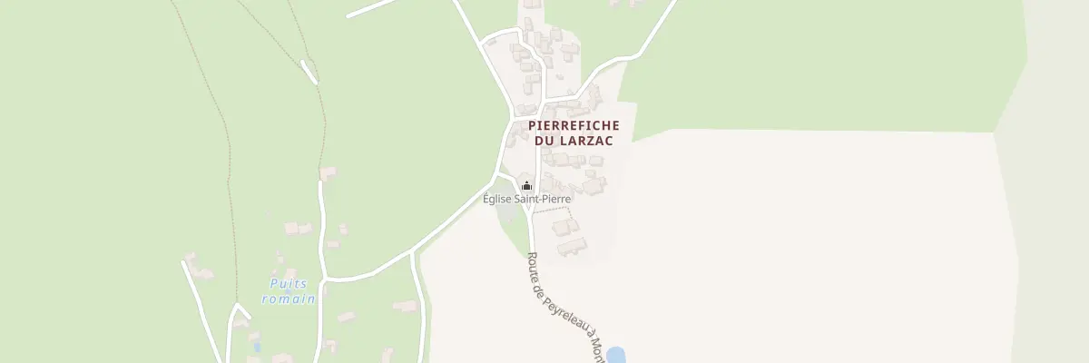 Plan du 5107 Pierrefiche à La Roque-Sainte-Marguerite