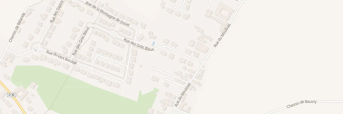 Plan du 76 Rue des Gres Bleus à Coutiches