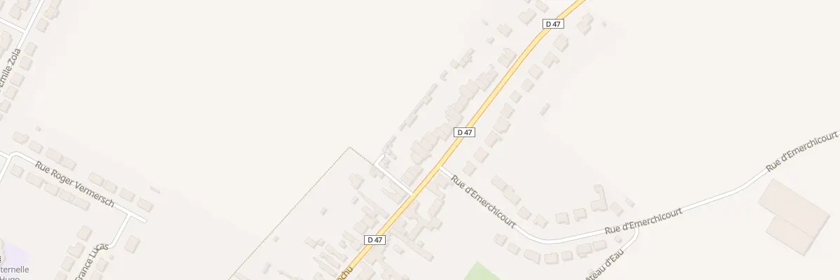 Plan du 149 Rue Pierre Bochu à Monchecourt