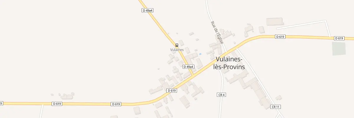 Plan du 6 Rte du Cucharmoy à Vulaines-lès-Provins