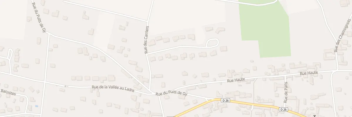 Plan du 15 Rue des Crayolots à Nailly