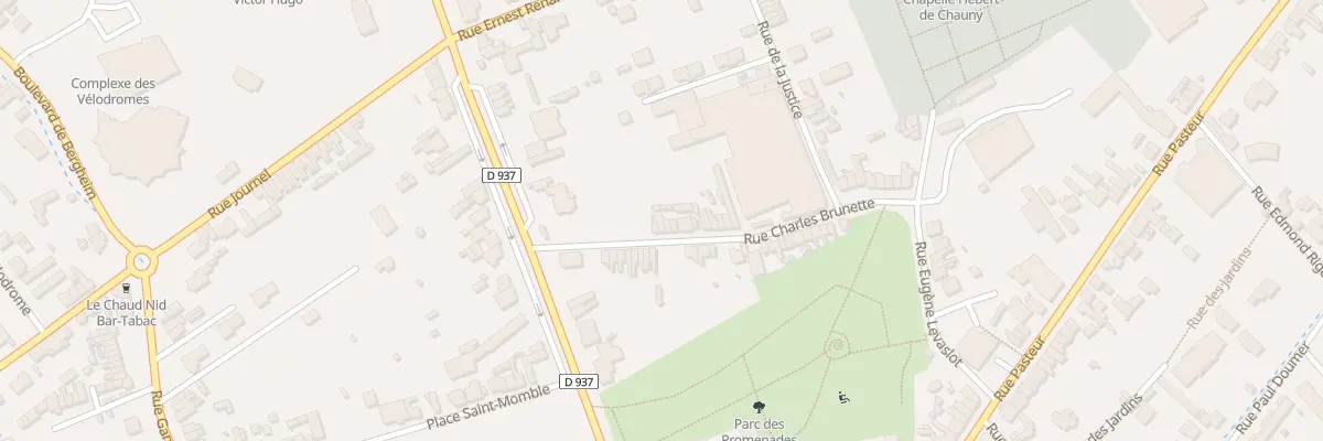 Plan du 3 Rue Charles Brunette à Chauny