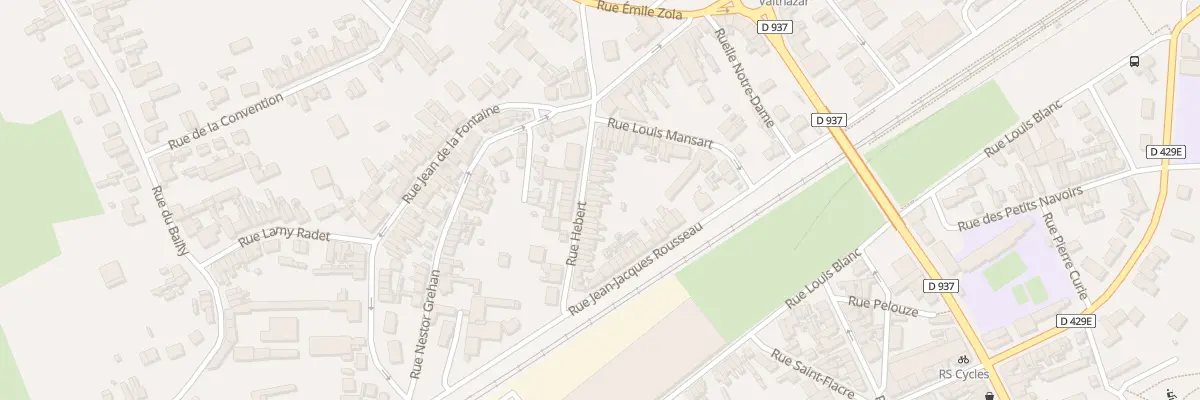 Plan du 30 Rue Hébert à Chauny