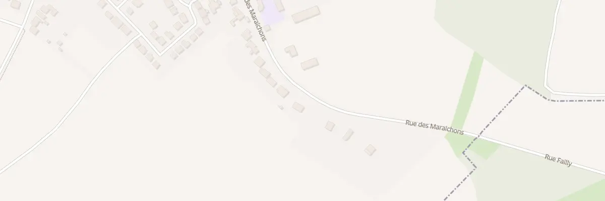 Plan du 58 Rue des Maraichons à Écaillon