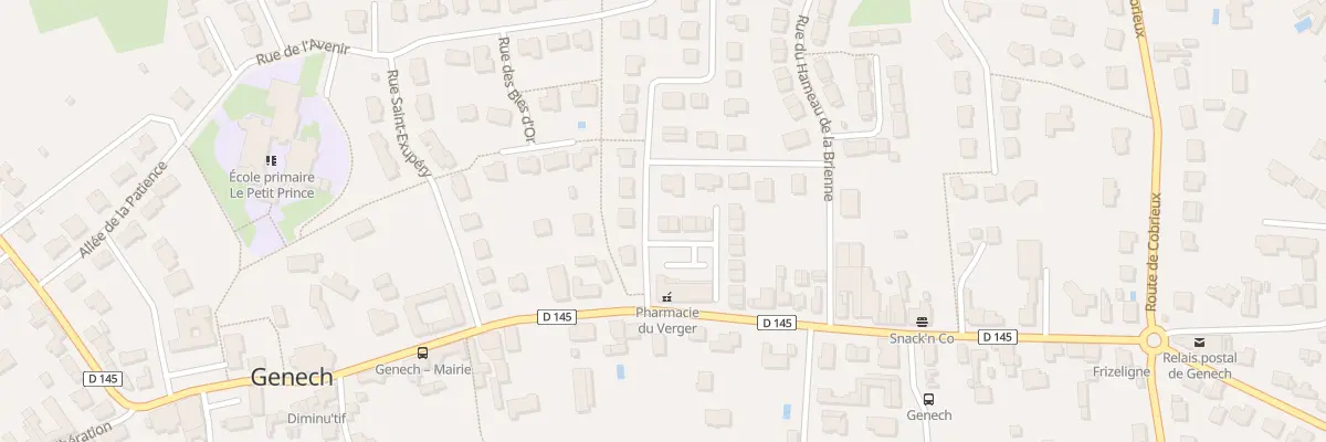 Plan du 4401 Rue du Verger à Genech