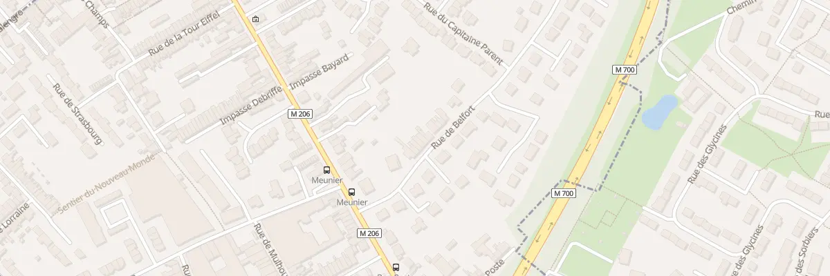 Plan du 70 Rue de Belfort à Lys-lez-Lannoy
