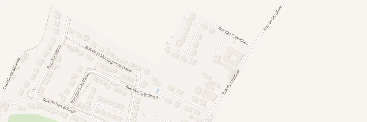 Plan du 245 Rue des Capucines à Coutiches