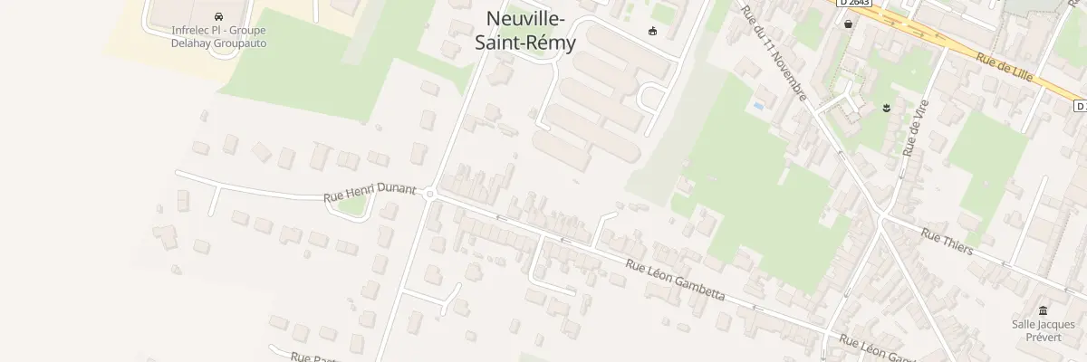 Plan du 70 Rue Gambetta à Neuville-Saint-Rémy
