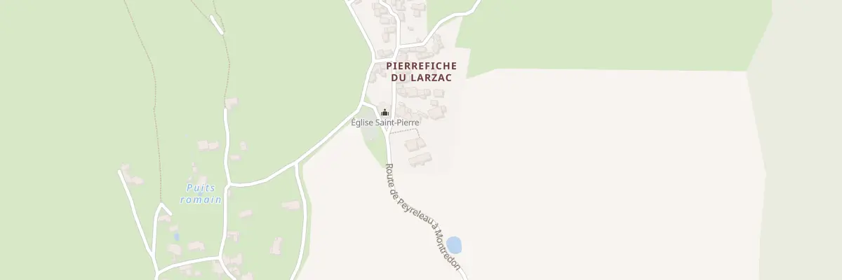 Plan du 5109A Pierrefiche à La Roque-Sainte-Marguerite