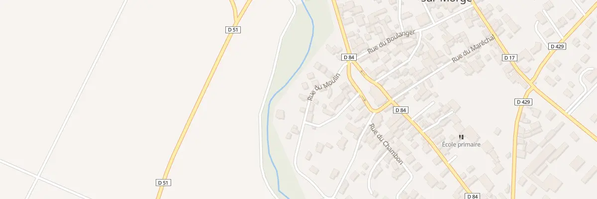 Plan du 10 Rue du Moulin à Martres-sur-Morge