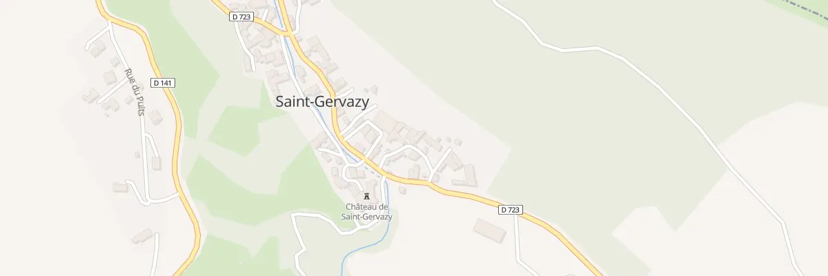 Plan du 5030 Rue Vigneronne Saint Gervazy à Saint-Gervazy