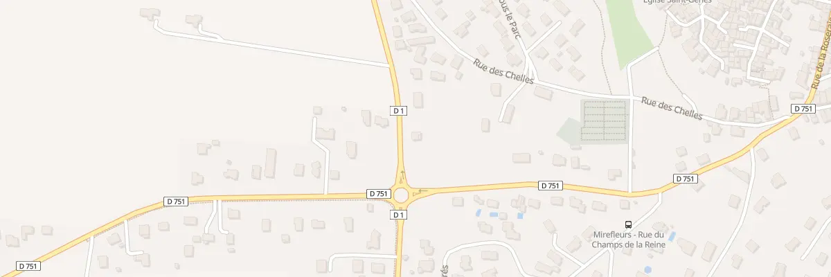 Plan du 4 Rue de Cournon à Mirefleurs