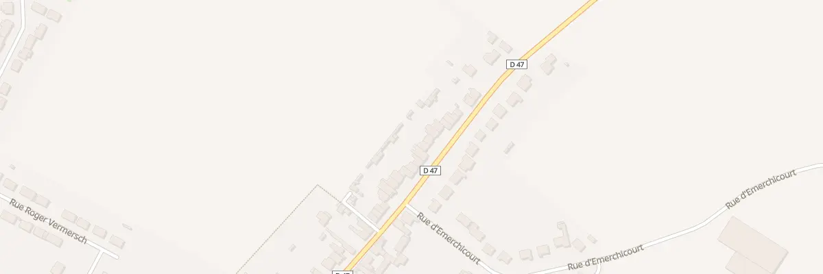 Plan du 161 Rue Pierre Bochu à Monchecourt