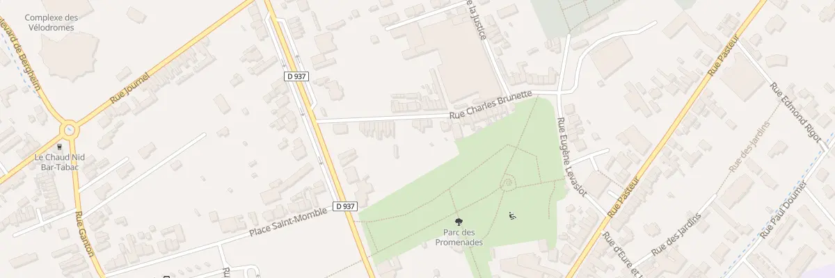 Plan du 26 Rue Charles Brunette à Chauny