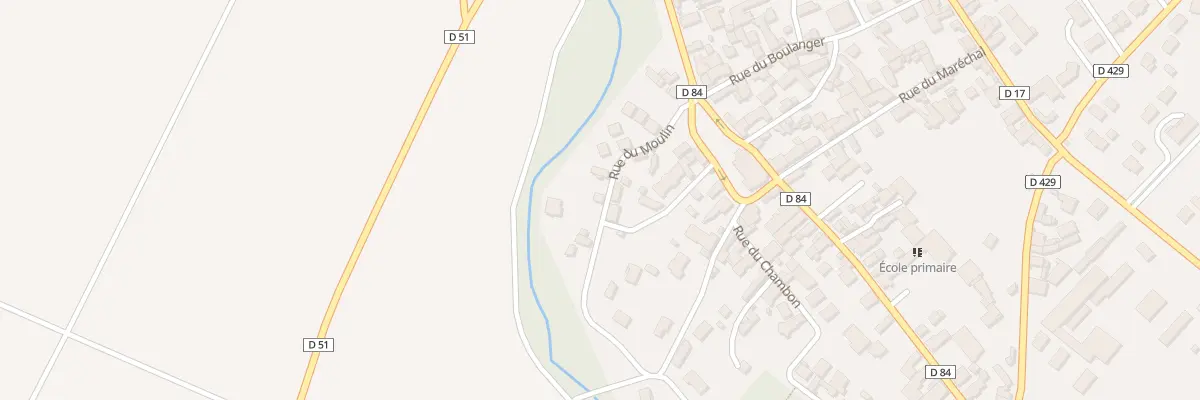 Plan du 14 Rue du Moulin à Martres-sur-Morge