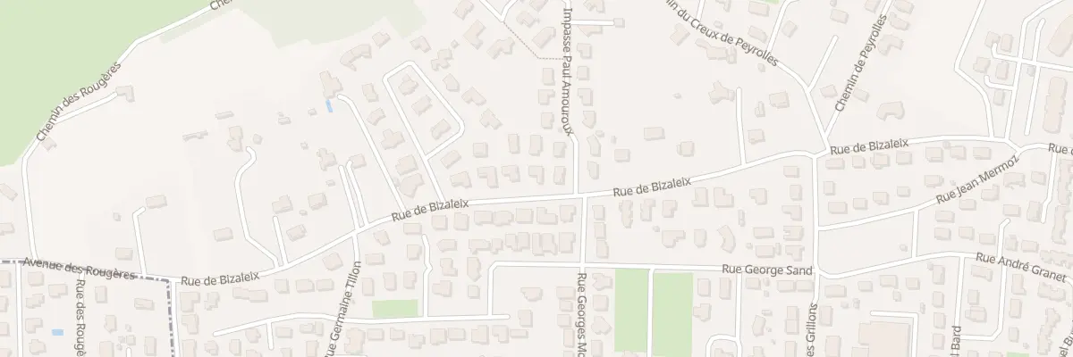 Plan du 1128 Rue de Bizaleix à Issoire