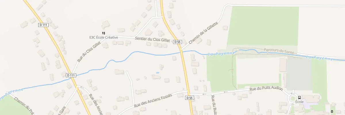 Plan du 7 Rte de Rebais à Choisy-en-Brie