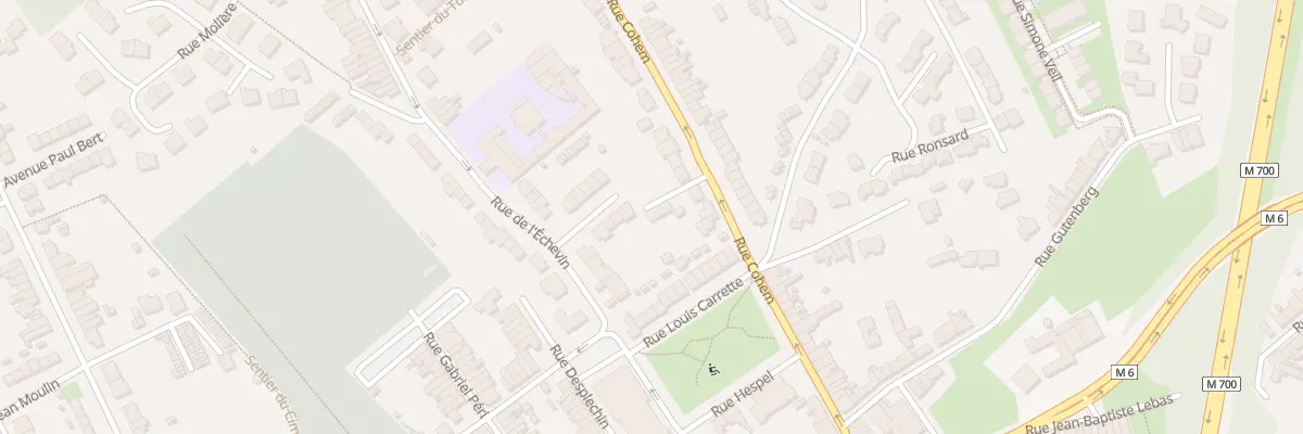 Plan du 61 Rue de Cohem à Lys-lez-Lannoy