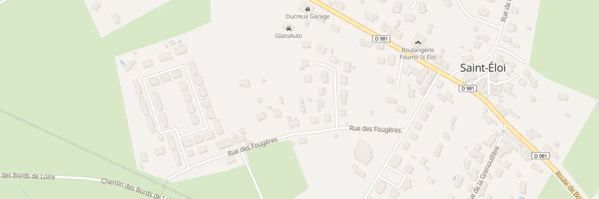 Plan du 160 Rue des Fougeres à Saint-Éloi