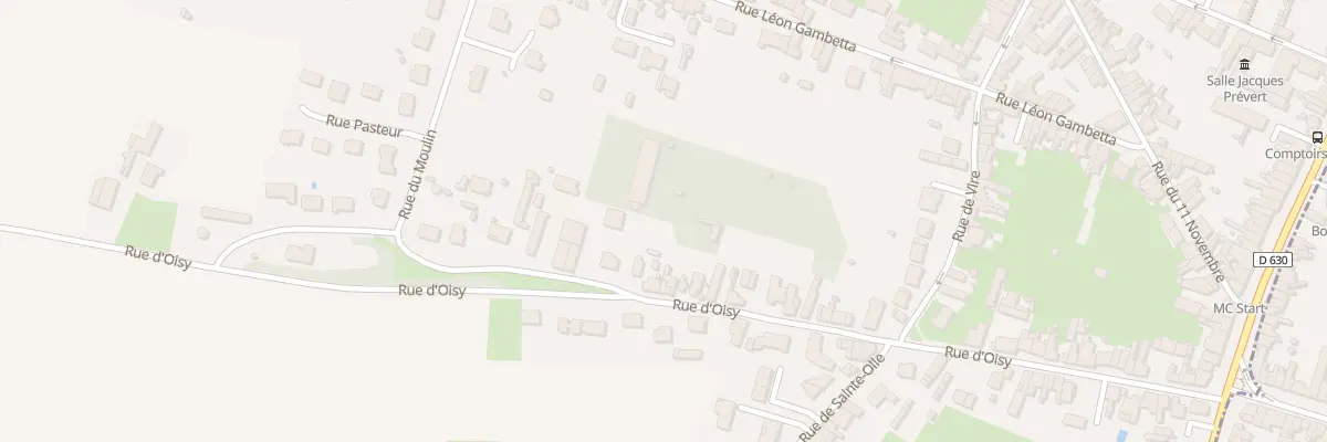 Plan du 78 Rue d’Oisy à Neuville-Saint-Rémy