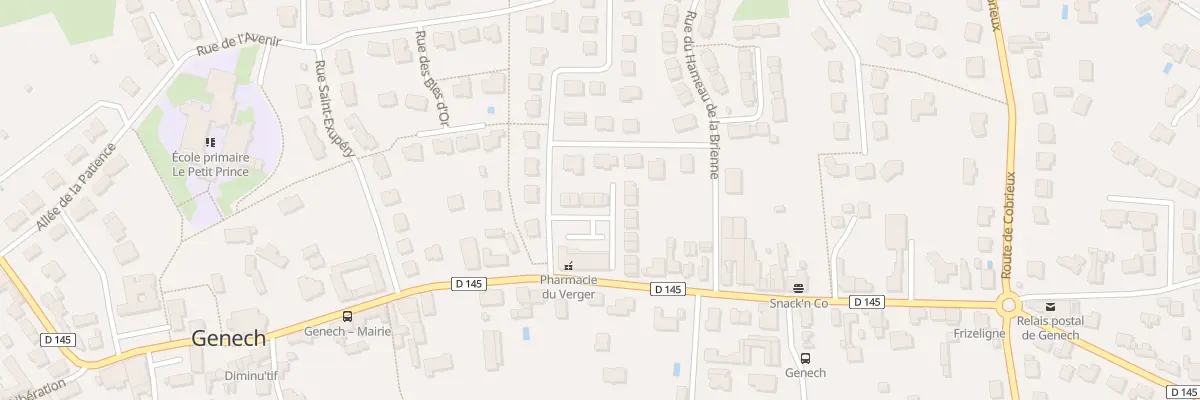 Plan du 4407 Rue du Verger à Genech