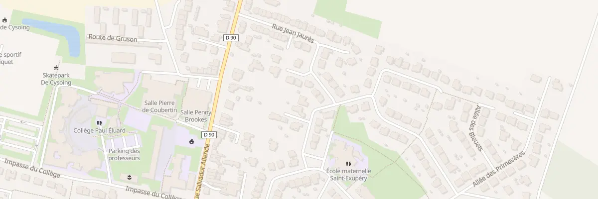 Plan du 540 Rue du Général de Gaulle à Cysoing