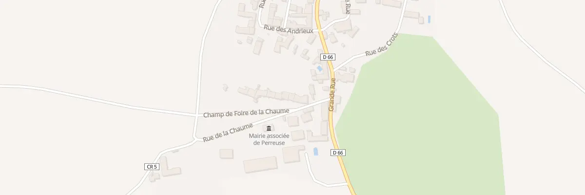 Plan du 6 Rue de la Chaume (perreuse) à Treigny-Perreuse-Sainte-Colombe