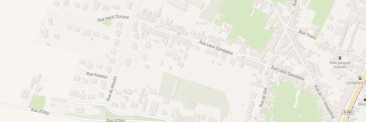 Plan du 63Q Rue Gambetta à Neuville-Saint-Rémy