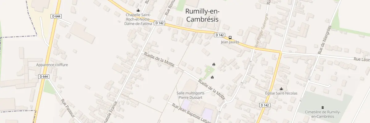 Plan du 144 Rle de la Motte à Rumilly-en-Cambrésis