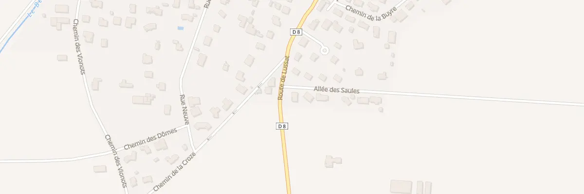 Plan du 2 All des Saules à Chappes