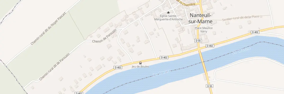 Plan du 6 Quai de Marne à Nanteuil-sur-Marne