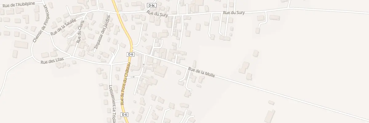 Plan du 19 Rue de la Molle à Lussat